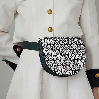 MKF Collection Daksha Signature Half Moon Belt Waist Bag by Mia K