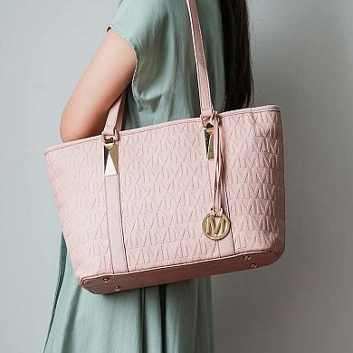 Mkf Collection Arya Signature Tote Bag, Mini Tote, Pouch And Wristlet By Mia K