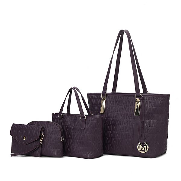 MKF Yonah Signature Printed Tote Bag by Mia K