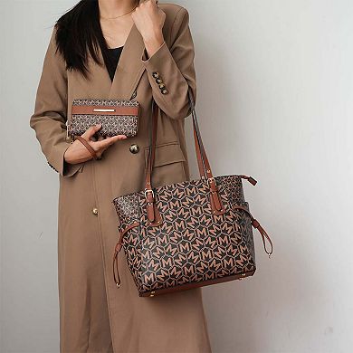 MKF Collection Pauline Tote Bag with Wallet by Mia K