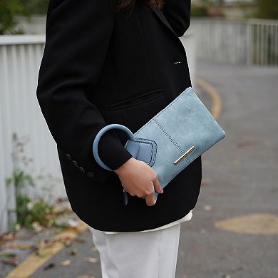 MKF Collection Simone Women's Wristlet Clutch by Mia K