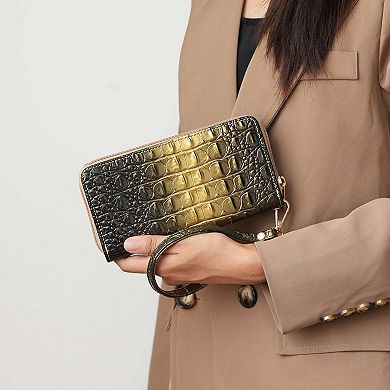 MKF Collection Aphelia Croc-Embossed Tote Handbag by Mia K