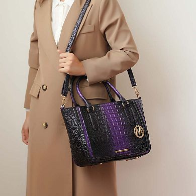 MKF Collection Aphelia Croc-Embossed Tote Handbag by Mia K