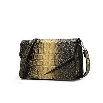 MKF Collection Vanta Croc-Embossed Crossbody Bag by Mia K.