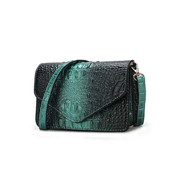 MKF Collection Vanta Croc-Embossed Crossbody Bag by Mia K.