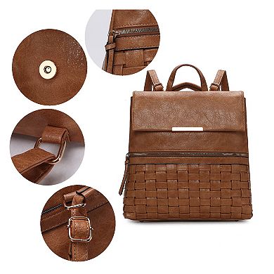 Mkf Collection Alba Women’s Convertible Backpack Bag By Mia K