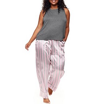 Alania Women's Plus-Size Tank & Pant Pajama Set