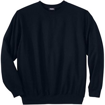 KingSize Men's Big & Tall Ultra-Light Comfort Fleece Crewneck Sweatshirt