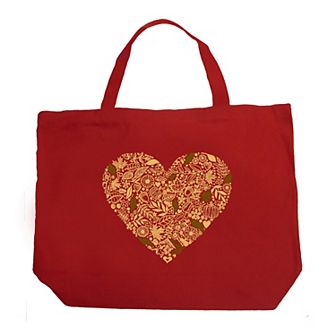 Fall Vibes - Large Word Art Tote Bag