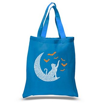 Lunar Bats - Small Word Art Tote Bag
