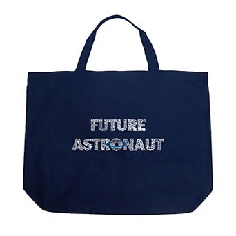 Future Astronaut - Large Word Art Tote Bag