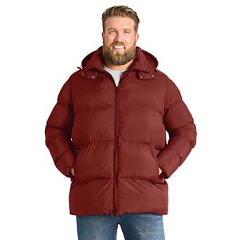 KingSize Men's Big & Tall Hipster Quilted Puffer