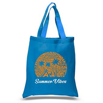 Summer Vibes - Small Word Art Tote Bag