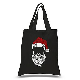Feliz Navidad Santa Claus - Small Word Art Tote Bag