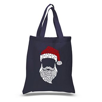 Feliz Navidad Santa Claus - Small Word Art Tote Bag