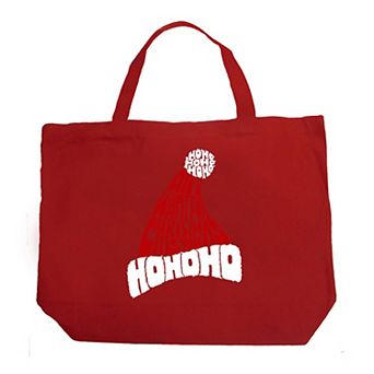 All I Want For Christmas Is You - Large Word Art Tote Bag