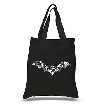 Bat Pics - Small Word Art Tote Bag