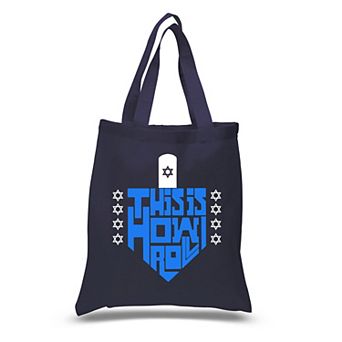 This Is How I Roll - Small Word Art Tote Bag