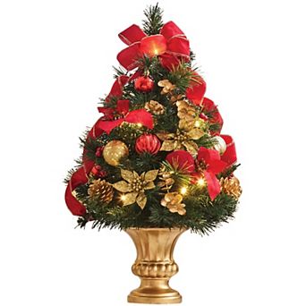 BrylaneHome 24Ft Tabletop Christmas Tree
