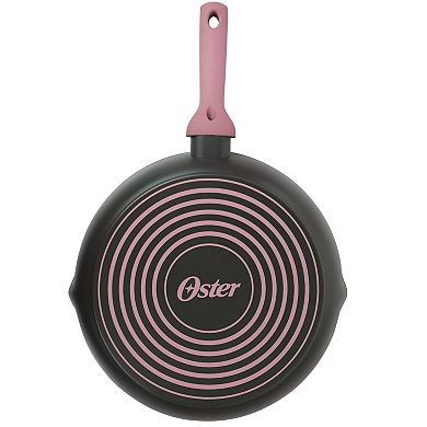 Rigby 9.5 Inch Aluminum Nonstick Frying Pan with Pouring Spouts