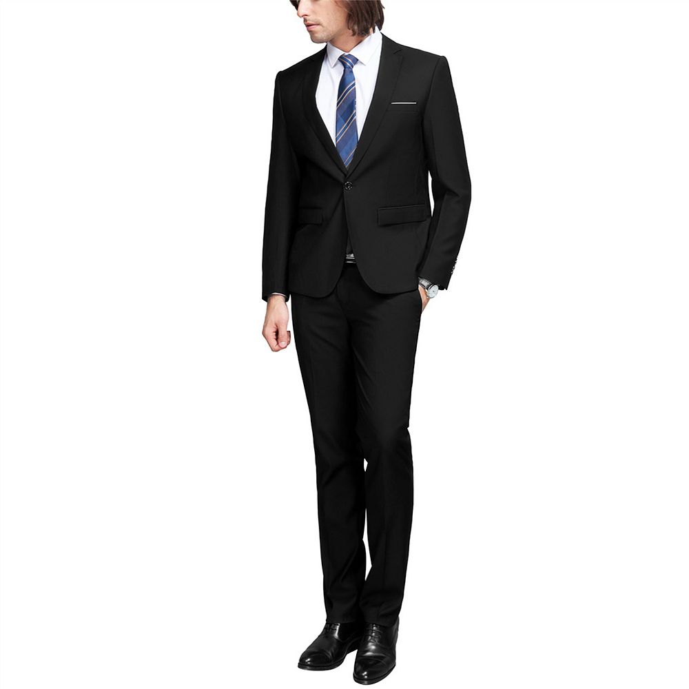 One Button Blazer and Pants Set