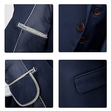 Men's Modern Fit 3 Pc Stylish Suit Set