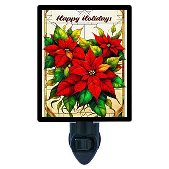 Happy Holidays, Christmas Decorative Photo Night Light.