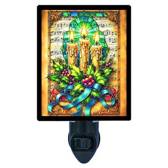 Holiday Lights, Christmas Decorative Photo Night Light.