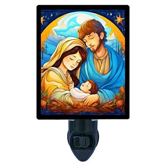 Sacred Night Of Peace, Christms Decorative Photo Night Light.