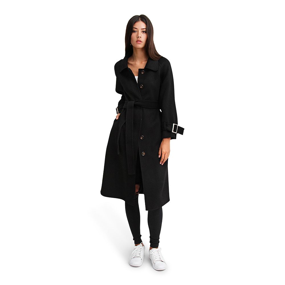 Shore To Shore Belted Wool Coat