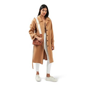 Shore To Shore Belted Wool Coat