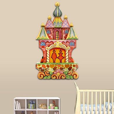 24-Inch Fairy Castle Handcrafted Wooden Holiday Door Decor by G ...