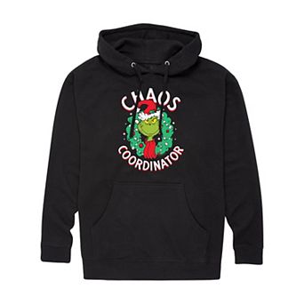 Men's Dr. Seuss's Grinch Chaos Coordinator Graphic Hoodie