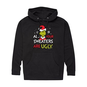 Men's Dr. Seuss All Your Sweaters Are Ugly Graphic Hoodie