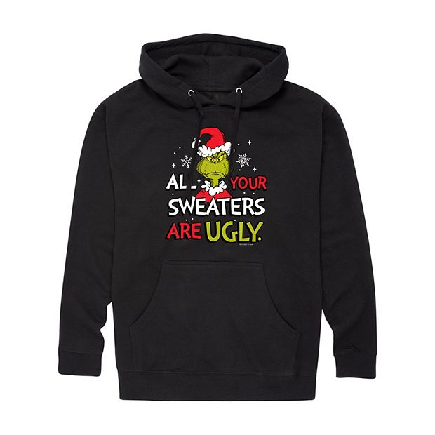 Men's Dr. Seuss All Your Sweaters Are Ugly Graphic Hoodie
