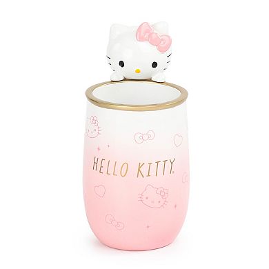 Hello Kitty Pink Ombre Lotion Pump and Tumbler Set