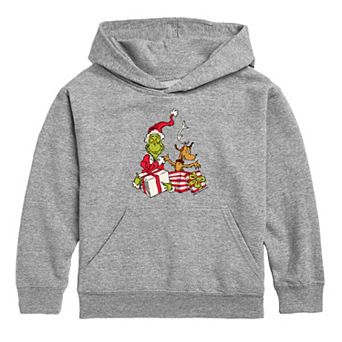 Boys 8-20 Dr. Seuss The Grinch & Max Graphic Hoodie