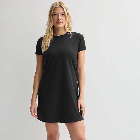 Женские платья Tek Gear Women's Tek Gear® Essential Soft T-Shirt Dress