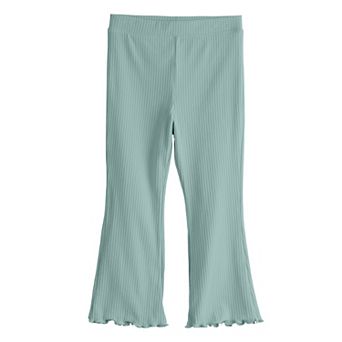 Girls 4-12 Jumping Beans® Ribbed Flare Leggings