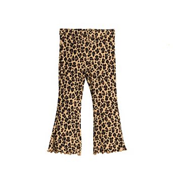 Girls 4-12 Jumping Beans® Ribbed Flare Leggings