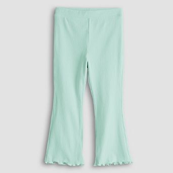 Girls 4-12 Jumping Beans® Ribbed Flare Leggings