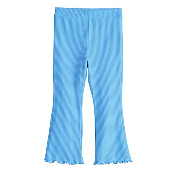 Girls 4-12 Jumping Beans® Ribbed Flare Leggings