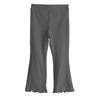 Girls 4-12 Jumping Beans® Ribbed Flare Leggings