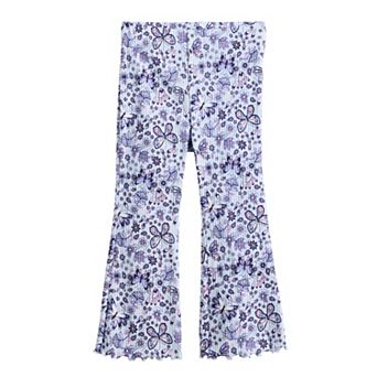 Girls 4-12 Jumping Beans® Ribbed Flare Leggings