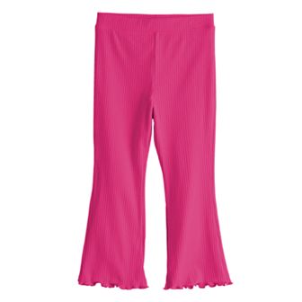 Girls 4-12 Jumping Beans® Ribbed Flare Leggings