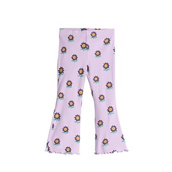 Girls 4-12 Jumping Beans® Ribbed Flare Leggings