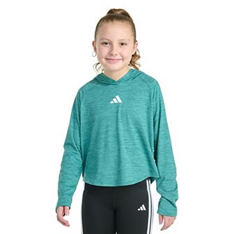 Girls adidas Long Sleeve Hooded Top