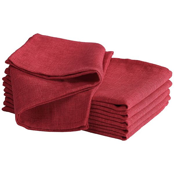 Laura Ashley Harper 6 pc Napkin Set - Red