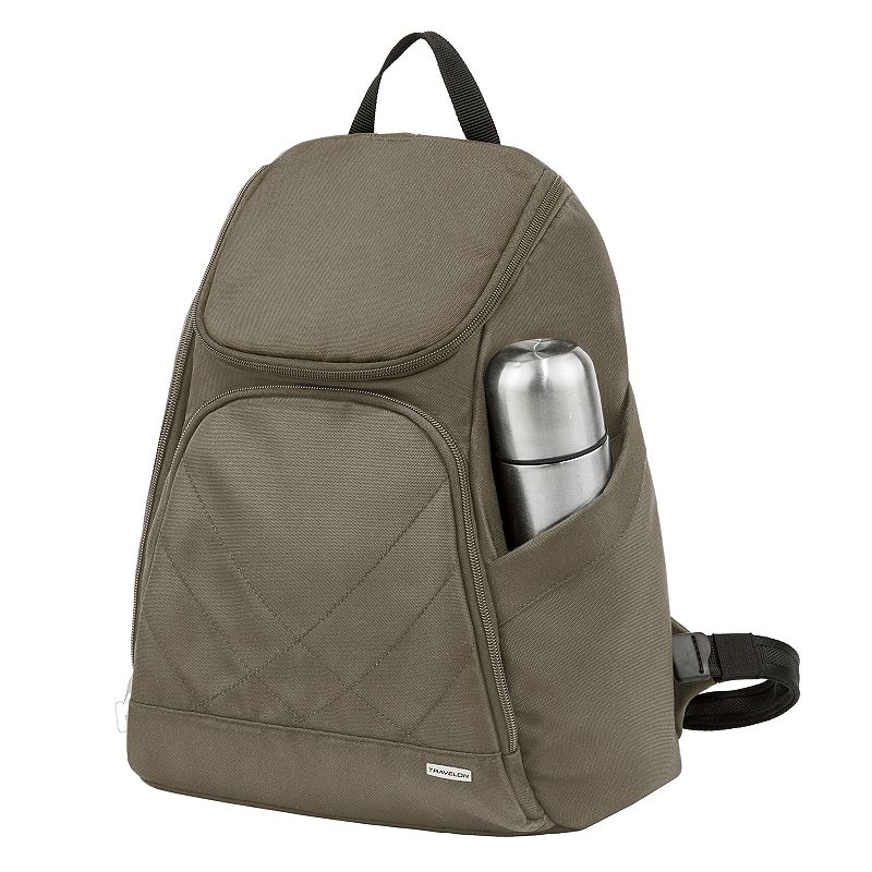 Travelon Anti-Theft Backpack, Beig/Green