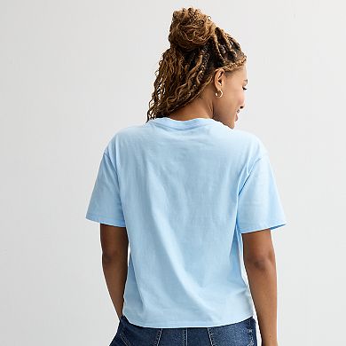 Juniors' Corvette Cars Stacked Tropical Vibes Skimmer Graphic Tee